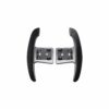 PaddleShifterz aluminium paddle shifters in matte black color top view