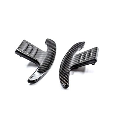 PaddleShifterz Carbonfaser Schaltwippen für G-Serie und Toyota Supra von hinten fotografiert