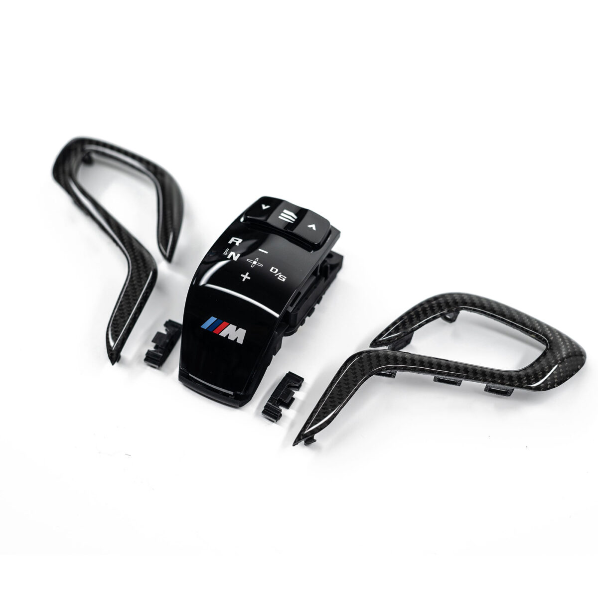 PaddleShifterz-BMW-M-Performance-carbon-fiber-shifter-cover-F90-M5-F97-X3M-F98-X4M-2