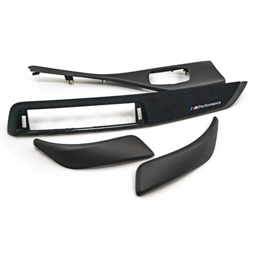 BMW M performance carbon fiber and alcantara M2 dashboard trim kit