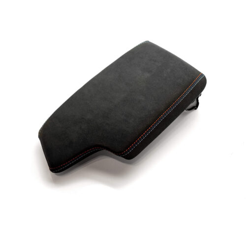 OEM BMW M Performance armrest gloss carbon and alcantara 51162405919-51162405920