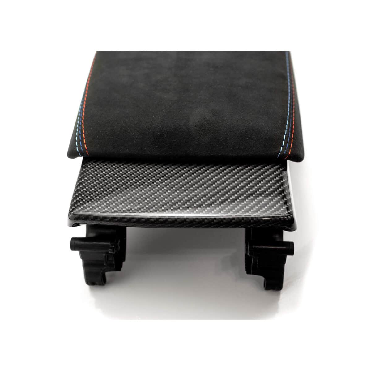 PaddleShifterz-BMW-OEM-carbon-fiber-and-alcantara-arm-rest-3