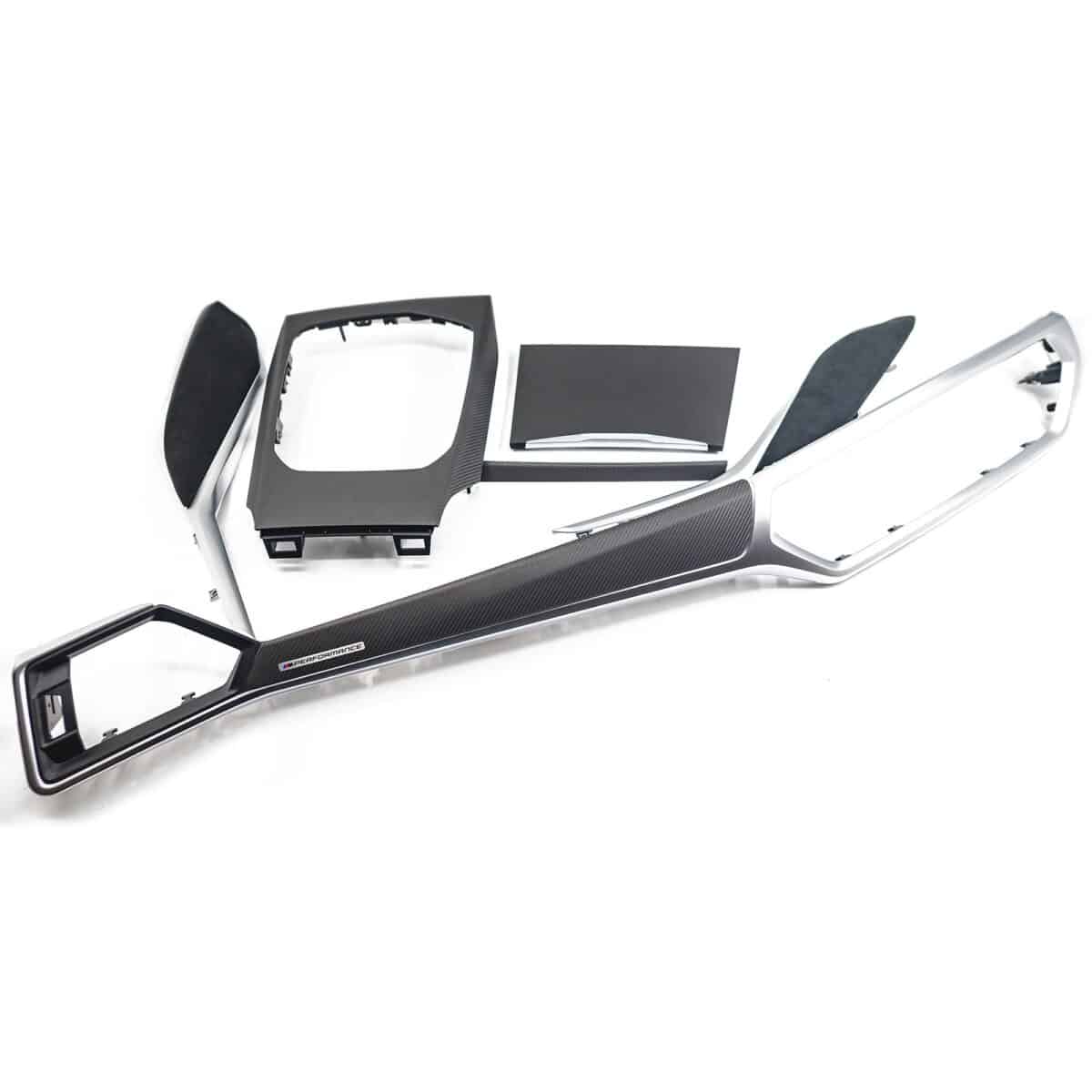OEM M Performance Interieur-Kit aus Kohlefaser und Alcantara - 51955A271A4-51955A271A3