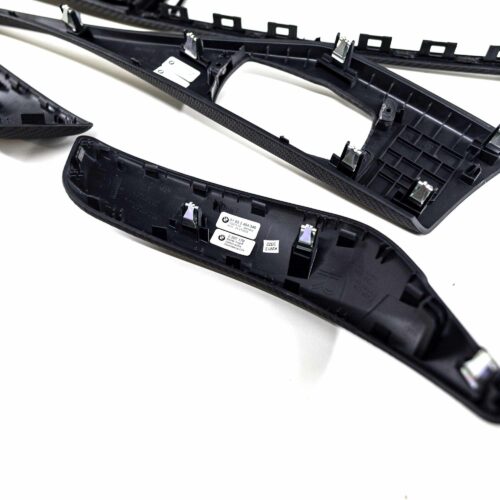 OEM BMW M Performance Dry Carbon Fiber, alcantara interior kit - 51952454349 center console rear