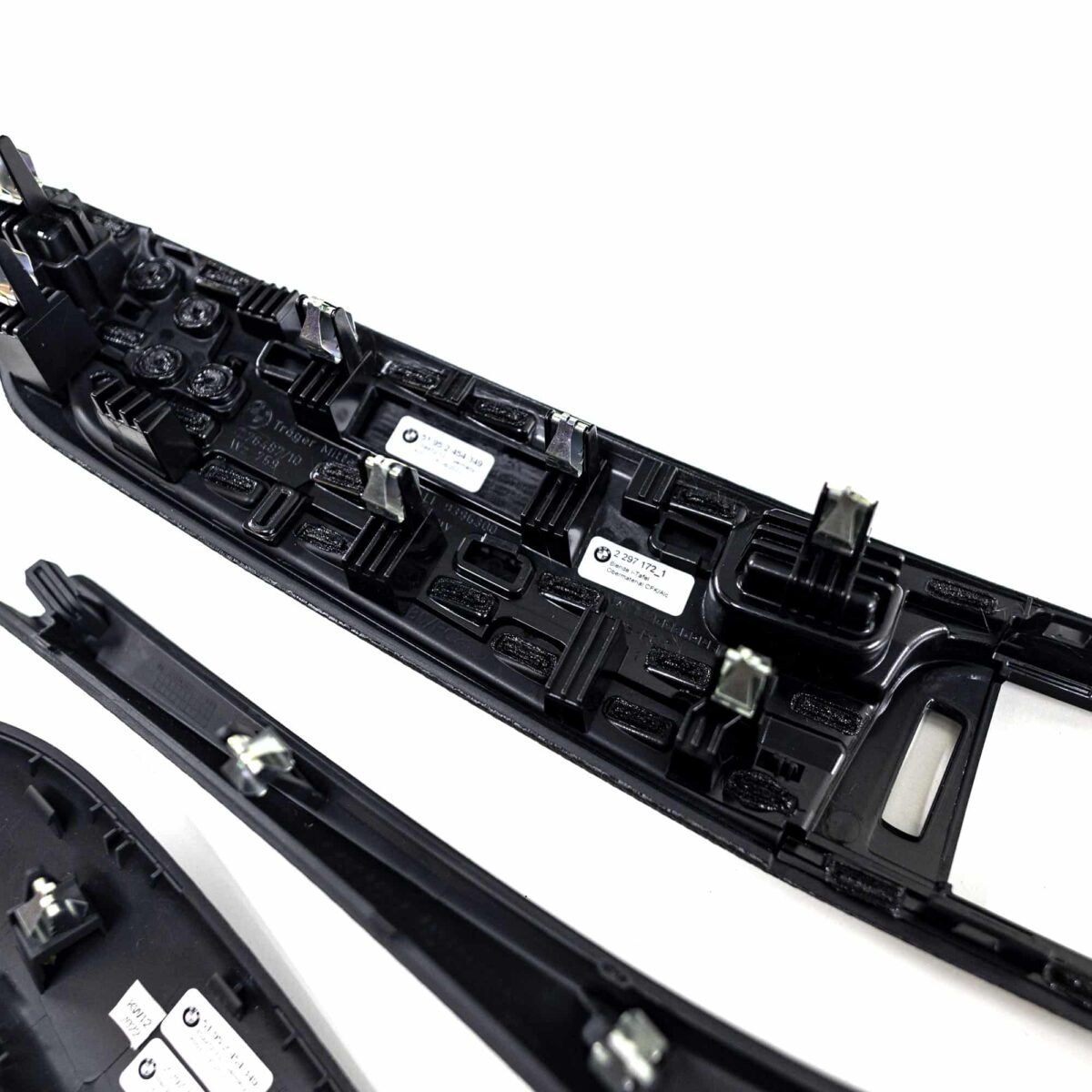 OEM BMW M Performance Dry Carbon Fiber, Alcantara Interieur Kit - 51952454349 Armaturenbrett hinten