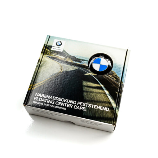 OEM BMW floating center cap set - 56mm - 36122455268