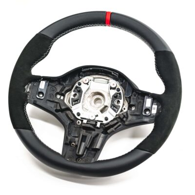 Alternative view of OEM BMW M Performance Steering wheel - 32302457070-32302457069