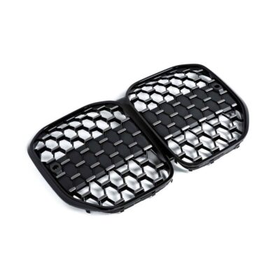 OEM BMW gloss black front grille - 51138078548