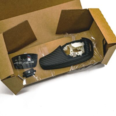 Alternative view of OEM BMW M Performance Carbon gear shifter cover automatic