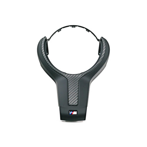 OEM BMW Dry Carbon Fiber steering wheel trim for FX vehicles