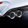 OEM BMW M Performance Tailpipe Titanium - F8X - 18302358111 on a BMW F82 M4