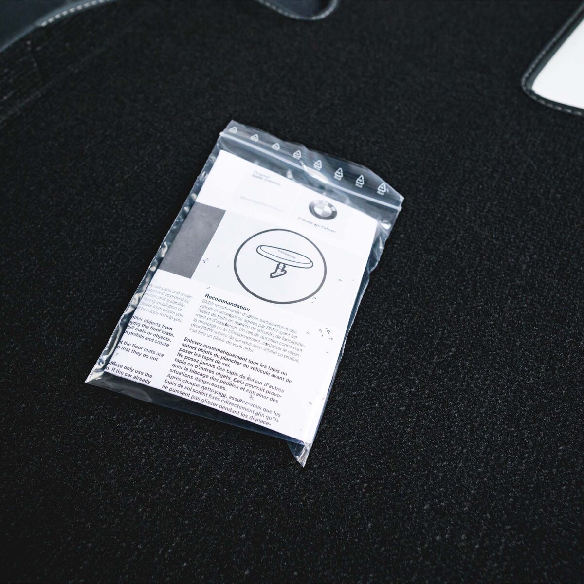 OEM BMW M Performance floor mats G22/G82 RHD 51475A14E79