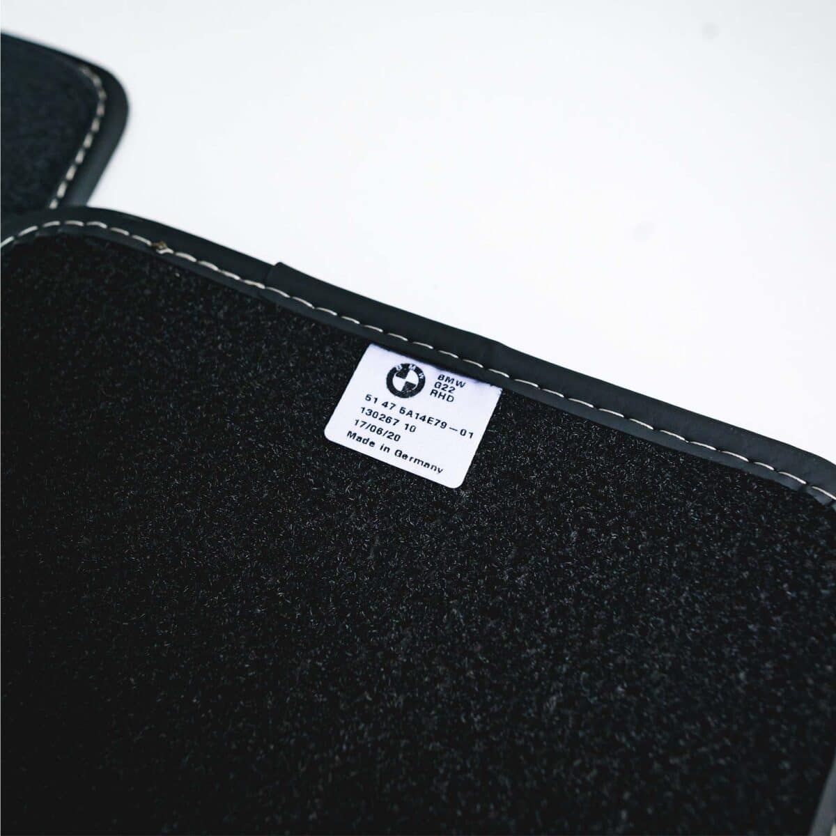 OEM BMW M Performance floor mats G22/G82 RHD 51475A14E79