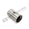 Underside of the OEM BMW M Performance Tailpipe Titanium - F8X - 18302358111