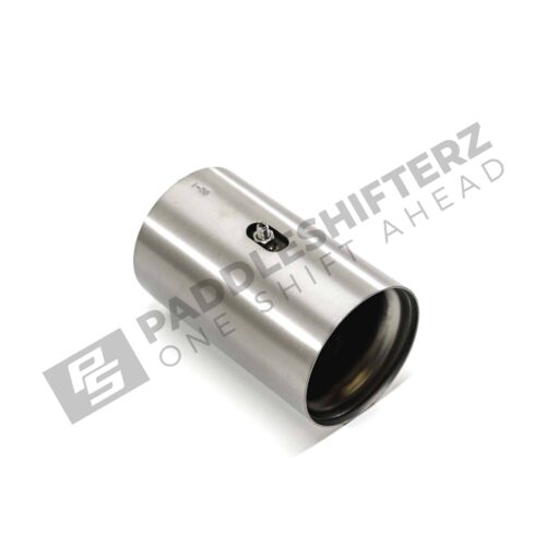 Underside of the OEM BMW M Performance Tailpipe Titanium - F8X - 18302358111
