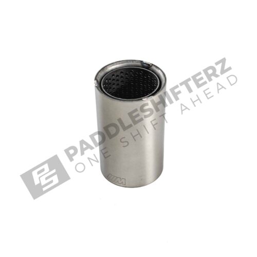 OEM BMW M Performance Tailpipe Titanium - F8X - 18302358111 on a white background