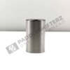 Side shot of the OEM BMW M Performance Tailpipe Titanium - F8X - 18302358111