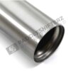 Close up shot of the M logo on the OEM BMW M Performance Tailpipe Titanium - F8X - 18302358111