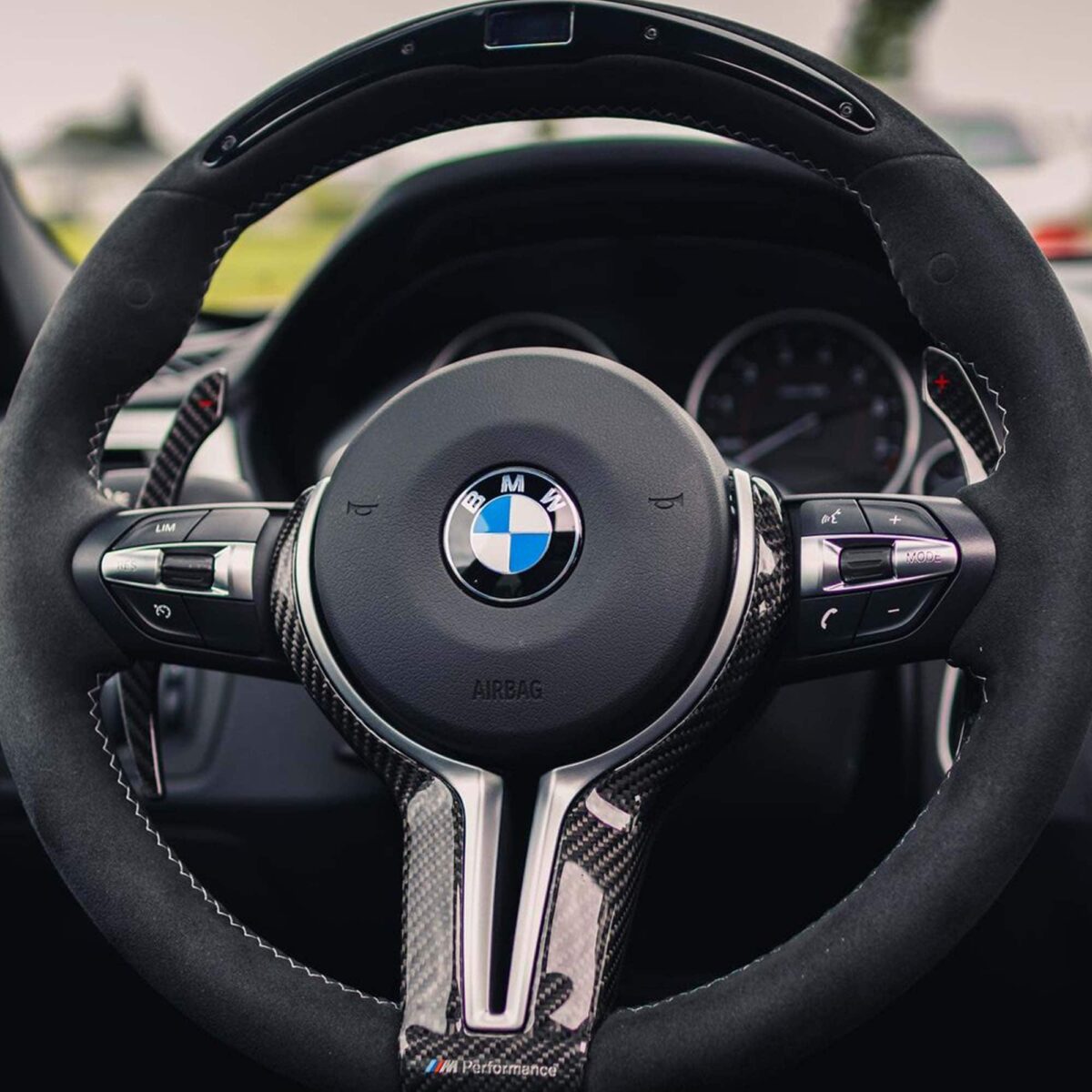 OEM BMW M Performance alcantara steering wheel - 32302344148 – Bild 2