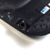 Close up view of the hook on OEM BMW M Performance Carbon Engine Cover - 11122413815