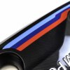 Close up view of OEM BMW M Performance Carbon Engine Cover - 11122413815