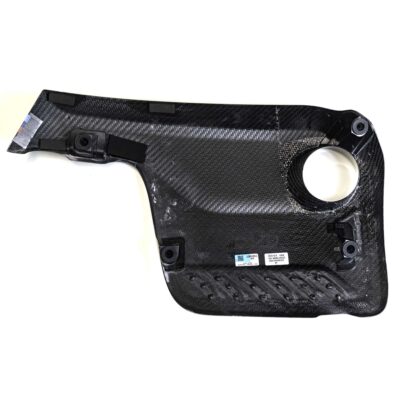 Unteransicht der OEM BMW M Performance Carbon Motorabdeckung - 11122413815