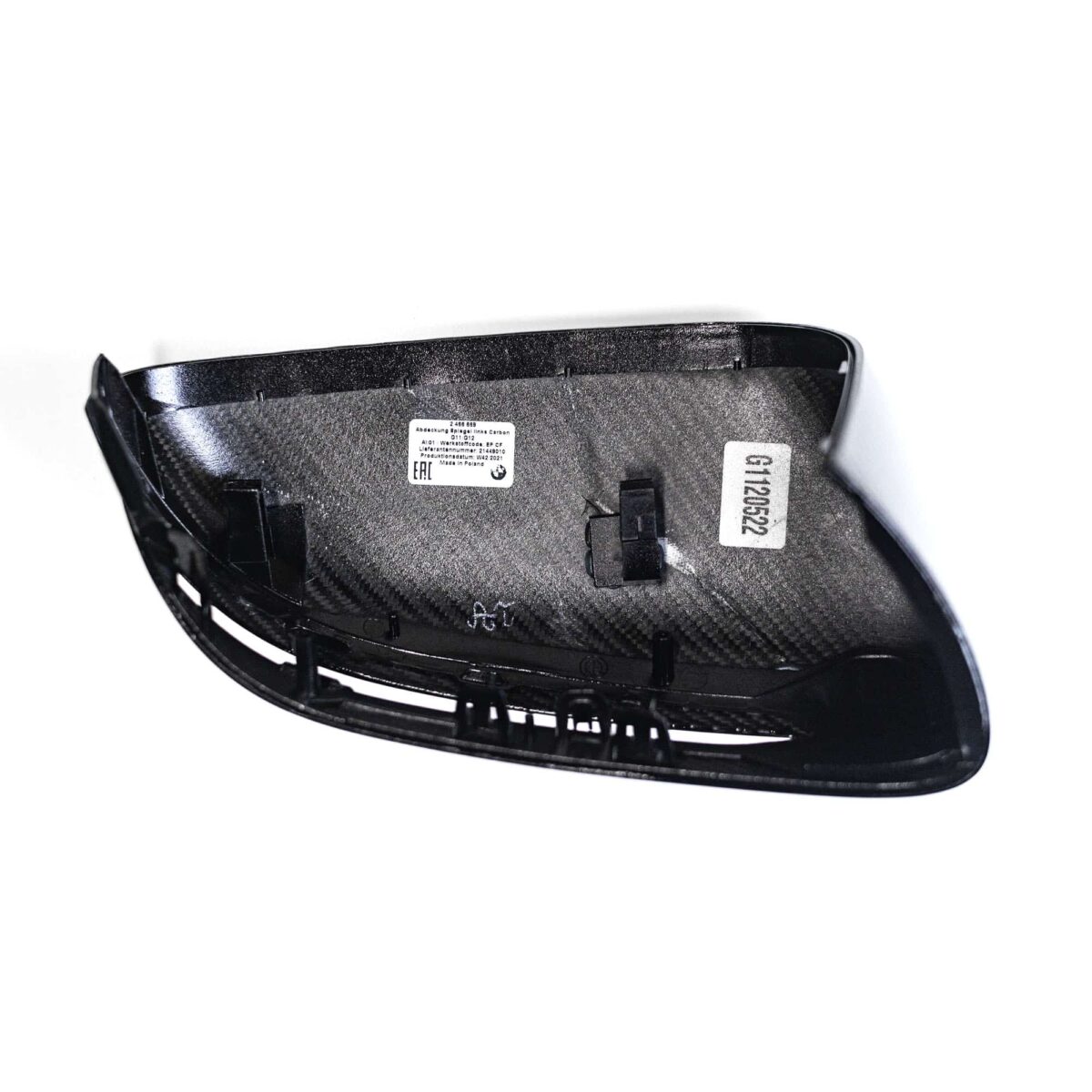 OEM BMW M Performance Carbon Mirror Caps 51162466669-51162466670 - Image 6