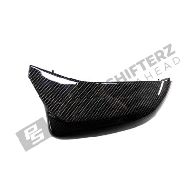 Top view of the OEM BMW M Performance Carbon fiber Mirror caps - 51162446821