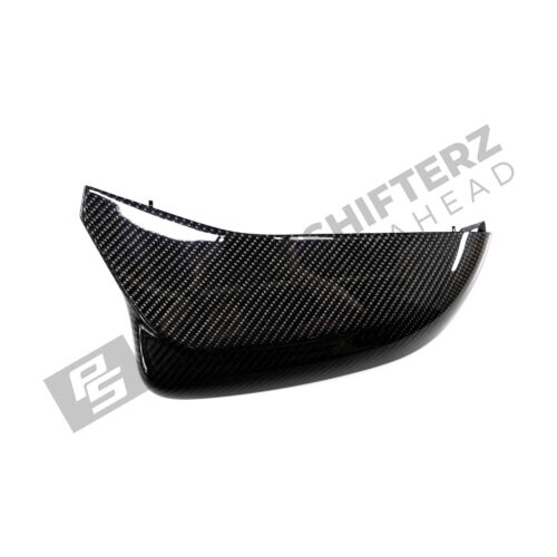 Top view of the OEM BMW M Performance Carbon fiber Mirror caps - 51162446821