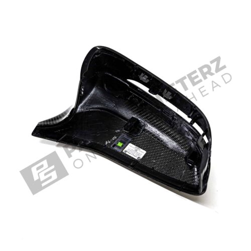 Bottom view of the OEM BMW M Performance Carbon fiber Mirror caps - 51162446821