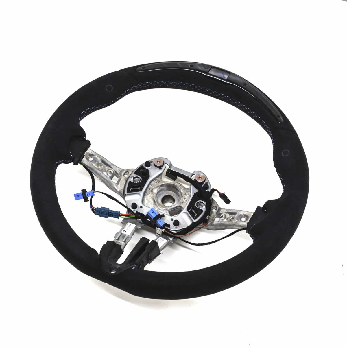 OEM BMW M Performance alcantara steering wheel - 32302413015 - Image 6