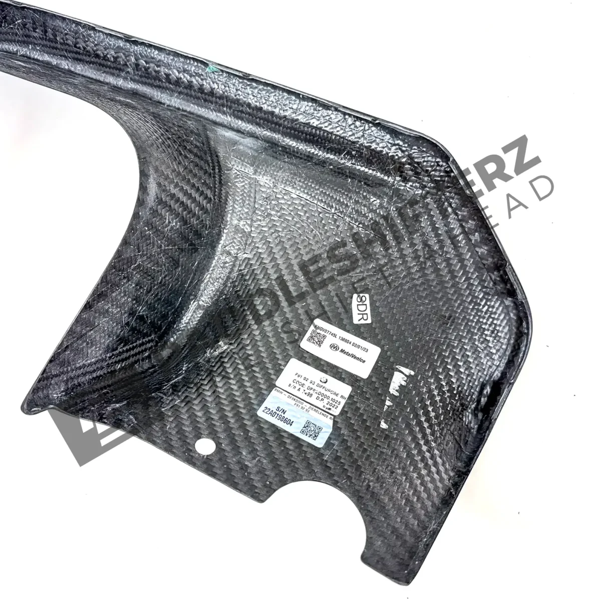 OEM BMW M Performance carbon fiber exhaust trims - Imagen 6