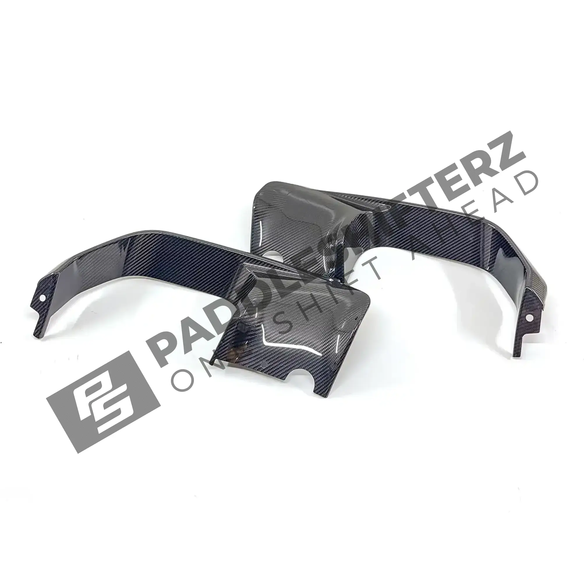 OEM BMW M Performance carbon fiber exhaust trims