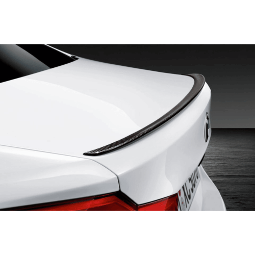OEM BMW M Performance Carbon rear spoiler lip - 51192414142