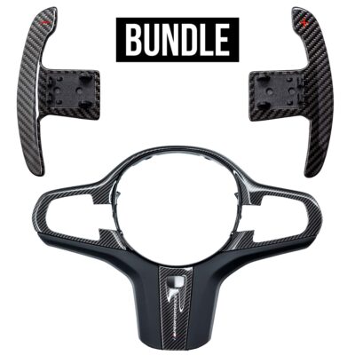 Bundle-PaddleShifterz-Carbon-Fiber-paddle-shifters-and-m-performance-carbon-fiber-steering-wheel-trim-M5