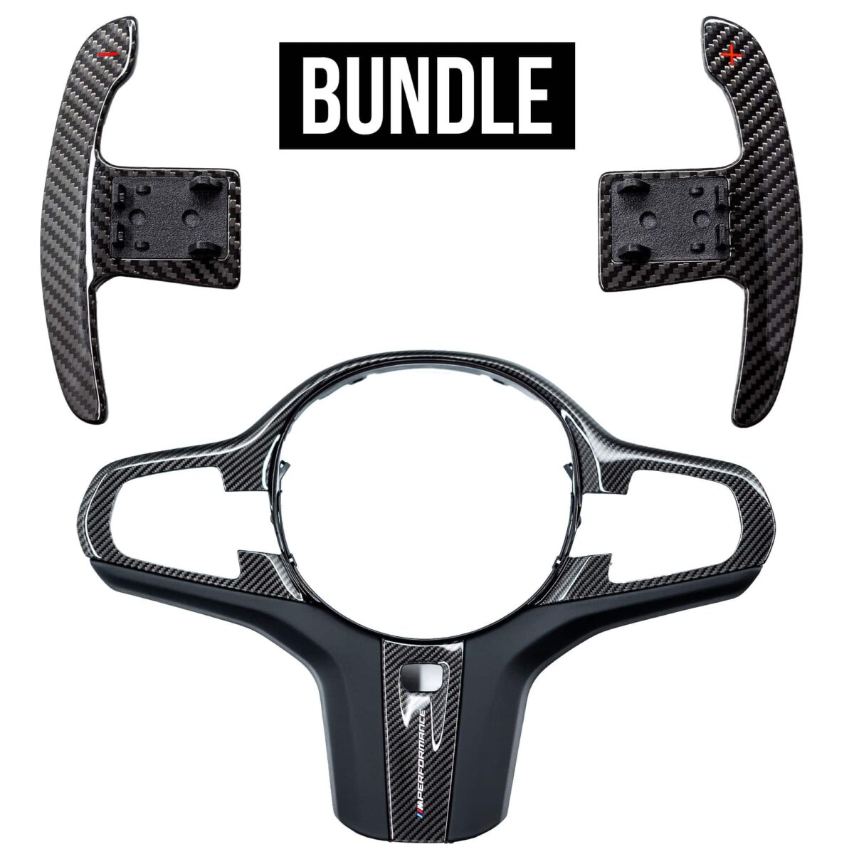 Aluminium paddle shifters for MINI Gloss red