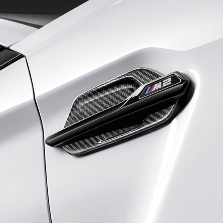 OEM BMW M Performance Carbon Fiber Front Fender side marker F87 M2 51712453943, 51712453942