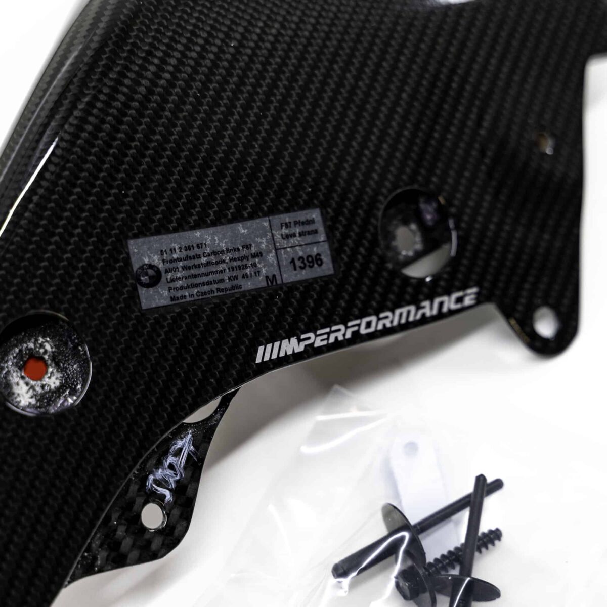 OEM BMW M Performance carbon front wing 51192365981-51192361668 – Bild 7