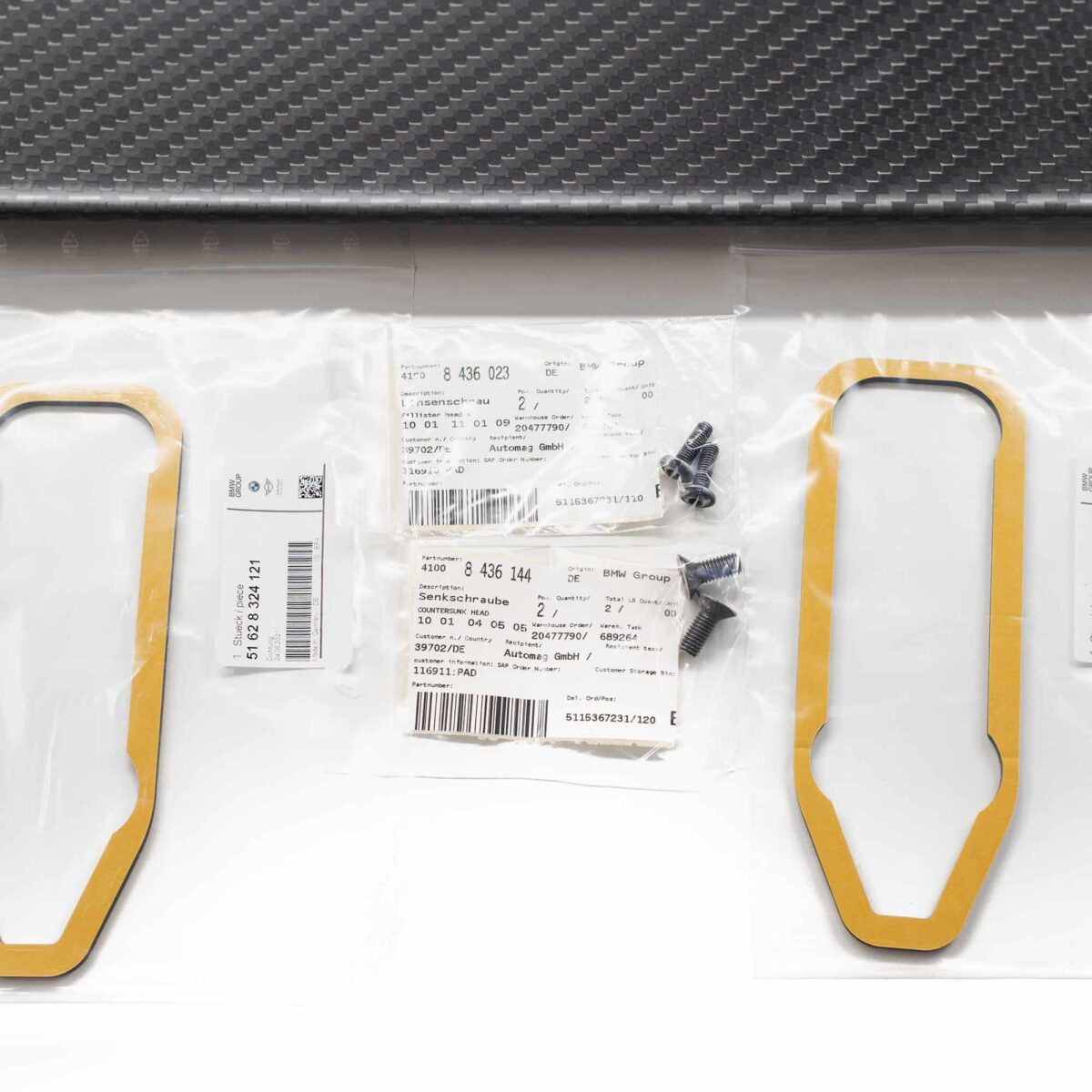 OEM BMW Motorsport M2 CS carbon racing wing - 51628324118 - Image 9