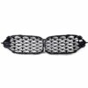 OEM BMW M Performance gloss black honeycomb front grille - 51135A39378 – view 6
