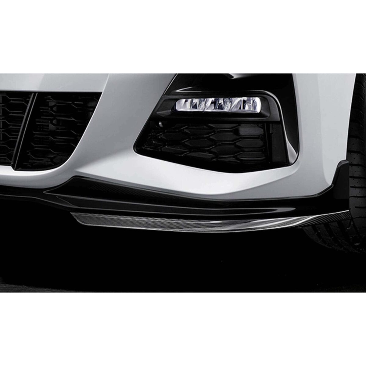 PaddleShifterz BMW M Performance G20 51192455835:51192455836 carbon fiber front winglet