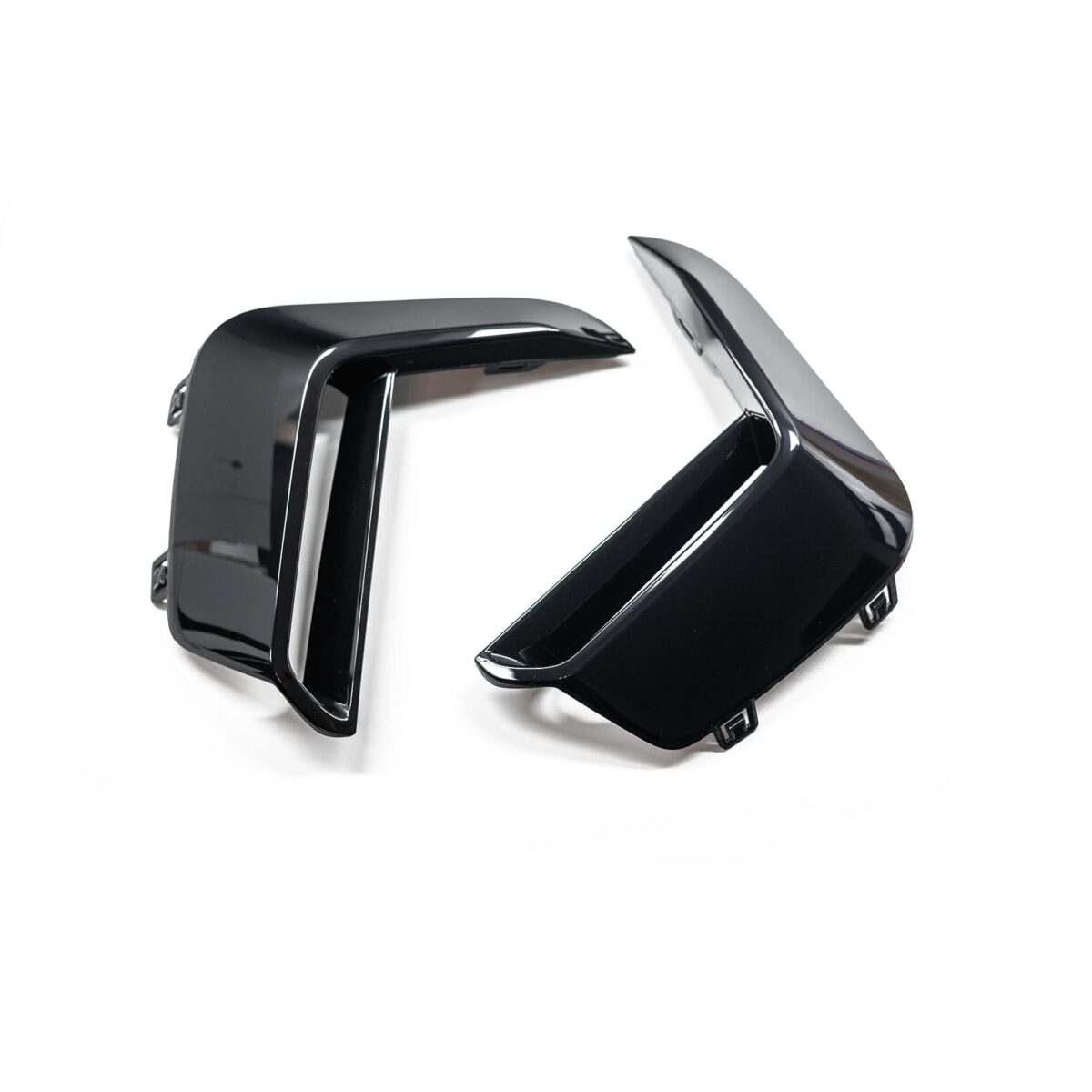 OEM BMW M Performance gloss black front fender trim set F44 - Image 2