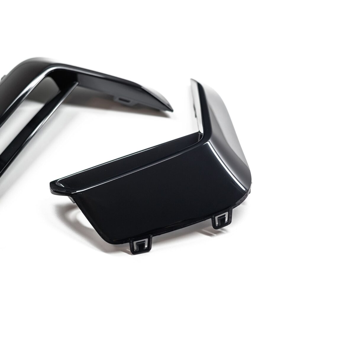 OEM BMW M Performance gloss black front fender trim set F44 - Image 3