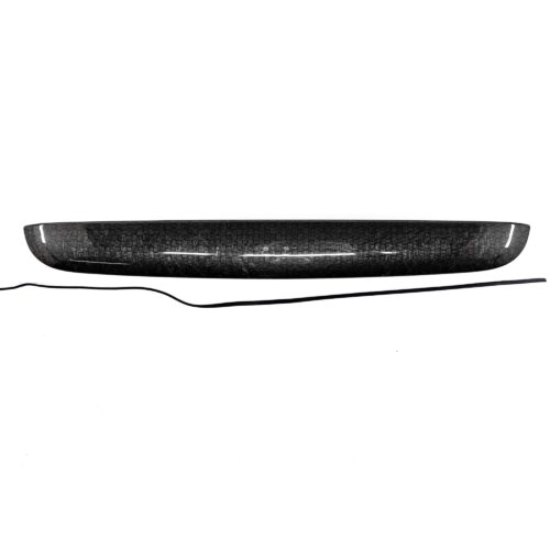 Carbon fiber trunk lid cover for MINI F series vehicle with the rubber seal