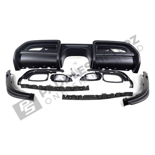 MINI JCW rear diffuser kit - 51192339046, 51192339047