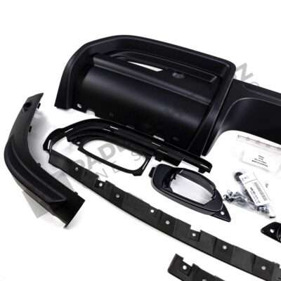 Left side of the MINI JCW rear diffuser kit - 51192339046, 51192339047