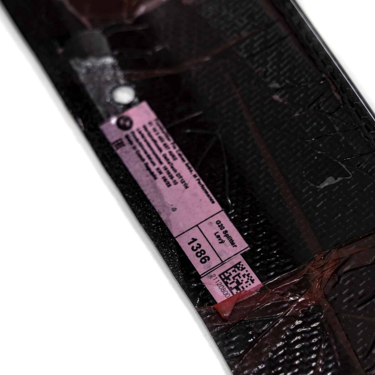 OEM BMW M Performance Carbon Fiber front bumper winglets G20 - Image 5