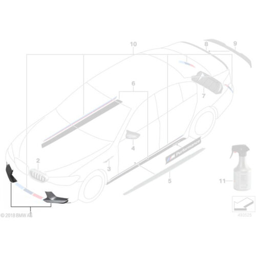 PaddleShifterz-OEM-BMW-M-Performance-Carbon-fiber-Front-splitter-51192449921-F90-M5-2
