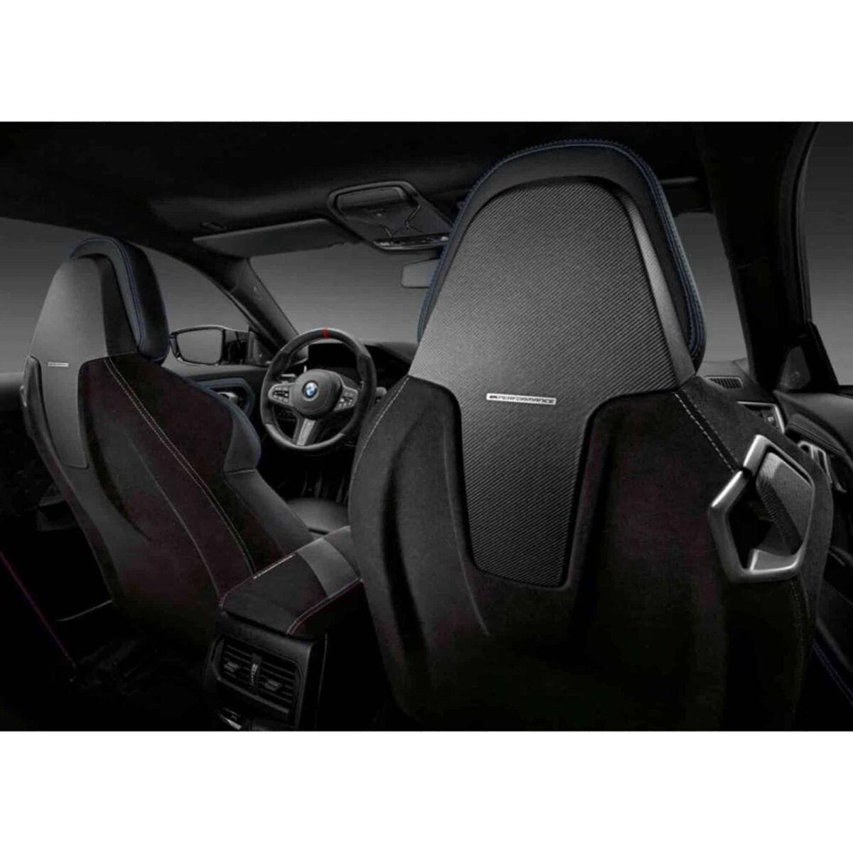 paddleshifterz oem bmw m performance carbon fiber seat back 52105a40301