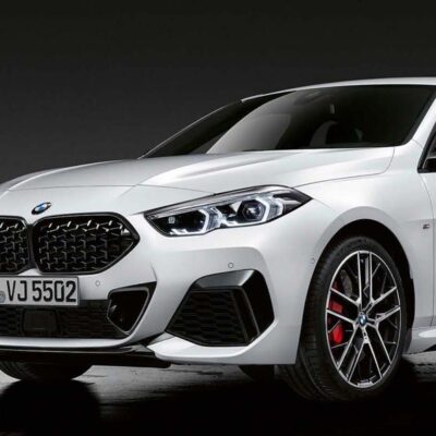 OEM BMW M Performance Zierleistensatz vorne schwarz F44